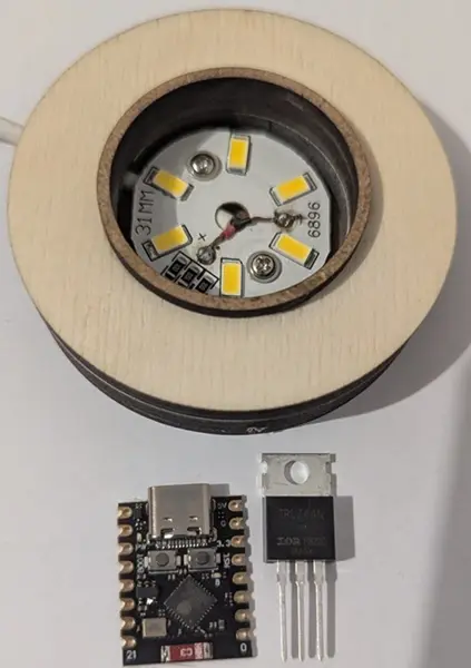 Projet controle led esphome