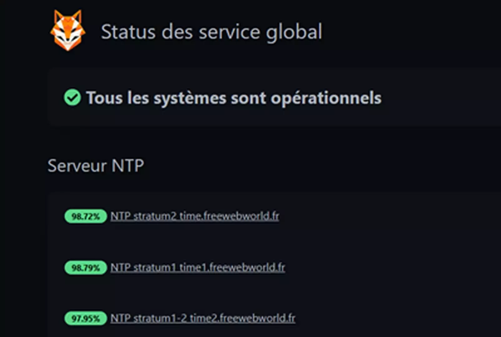 Projet monitoring