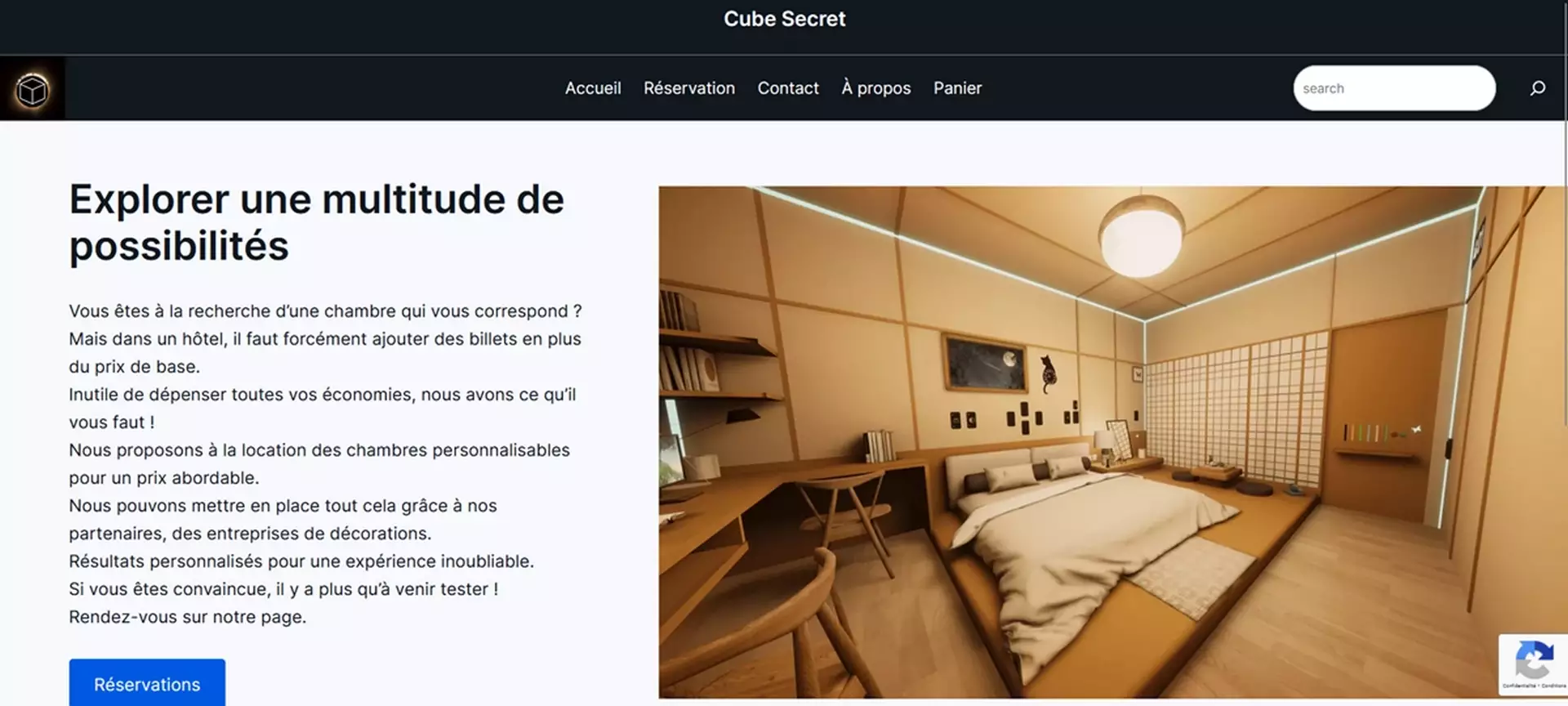 Projet TP cube secret Projet TP cube secret